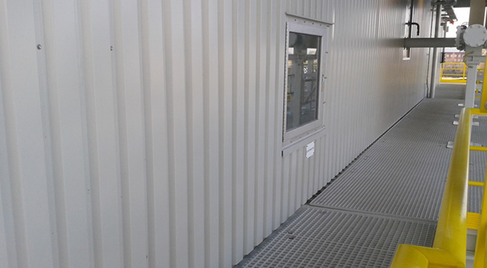 Corrugated steel walls: the best solution in blast resistant design